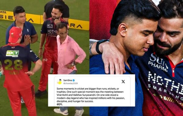 A Heartwarming Moment: Vaibhav Sooryavanshi’s Virat Kohli Meet-Up Sets Internet On Fire
